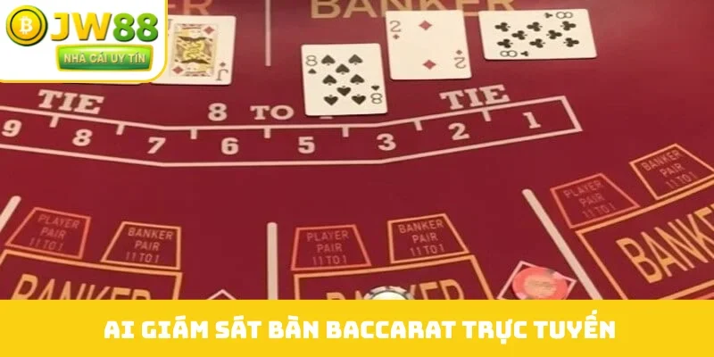 AI giám sát bàn baccarat trực tuyến
