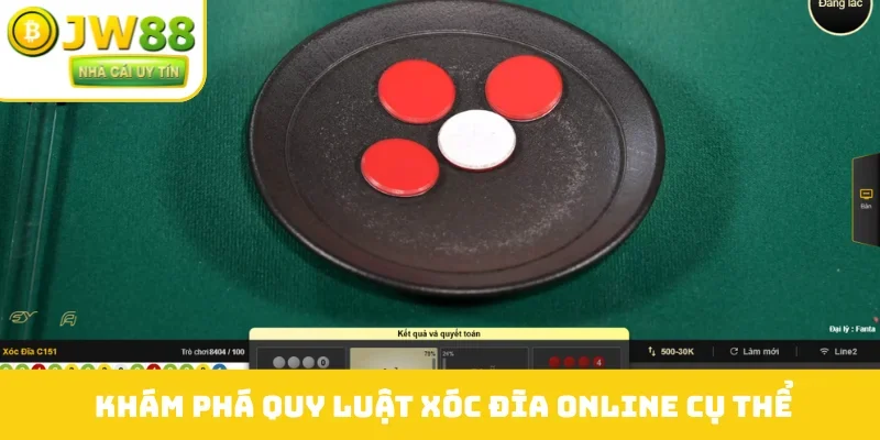 Khám phá quy luật xóc đĩa online cụ thể